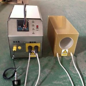 Máy sưởi hàn cảm ứng 20kW có mặt tại chỗ xây dựng dự án khí Tây Trung Quốc được vận chuyển đến phía đông